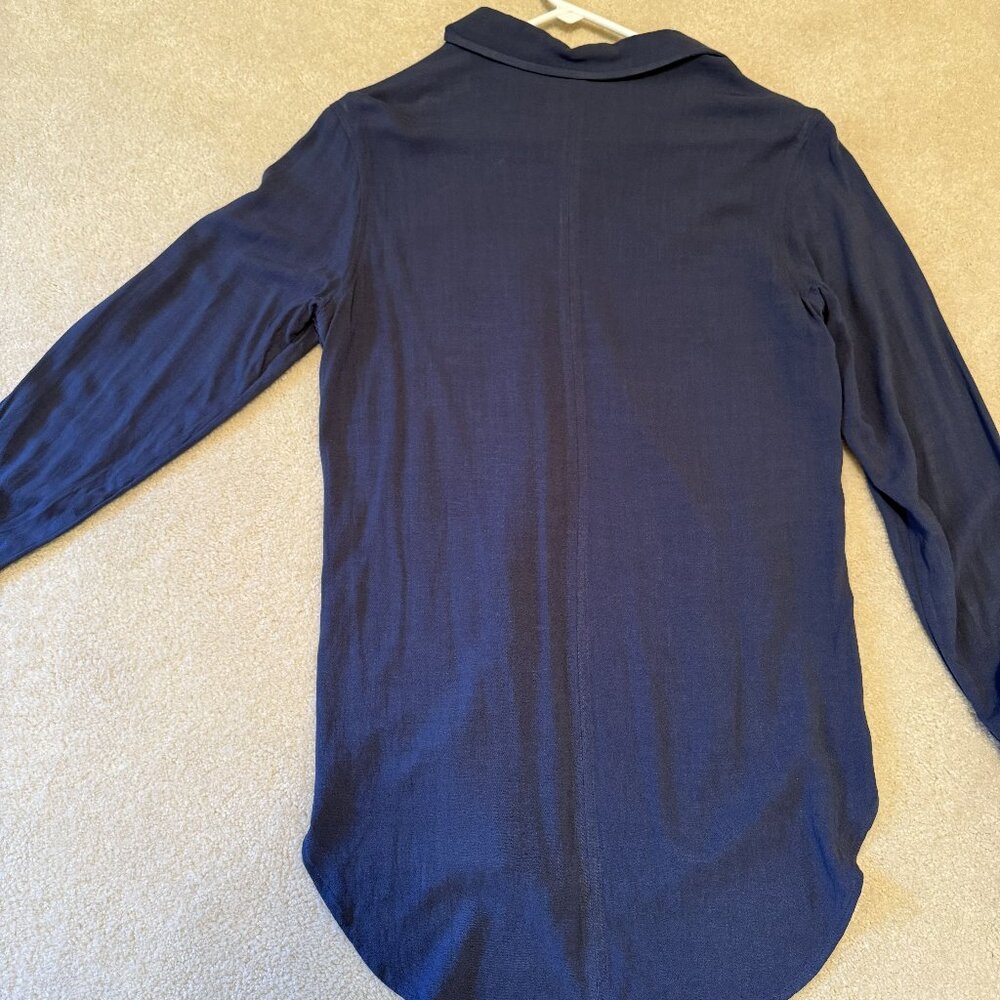 Calia dusty blue long sleeve shirt, size small ladies - Picture 6 of 6